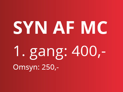 pris på syn af motorcykel pris på syn af motorcykel